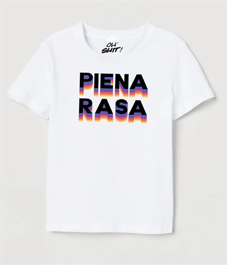 T-shirt piena rasa bianco