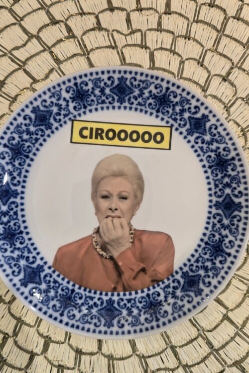 Piatto Sandra Milo